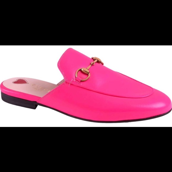 gucci princetown neon